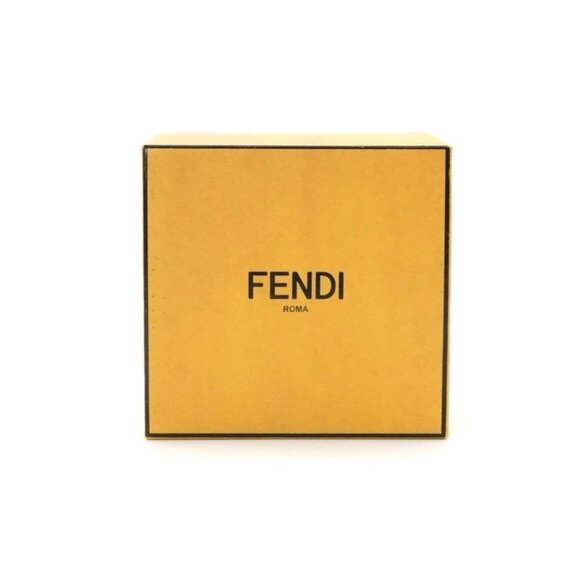 Fendi F's Ring Gold Rhinestone Logo - Picture 9 of 9
